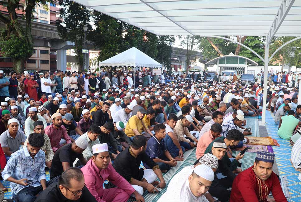 মালয়েশিয়ায় উদযাপিত হচ্ছে পবিত্র ঈদুল আজহা