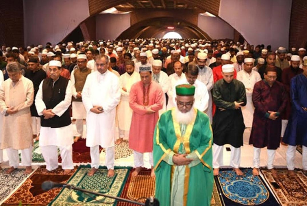 সংসদ ভবনে ঈদুল আজহার জামাত অনুষ্ঠিত