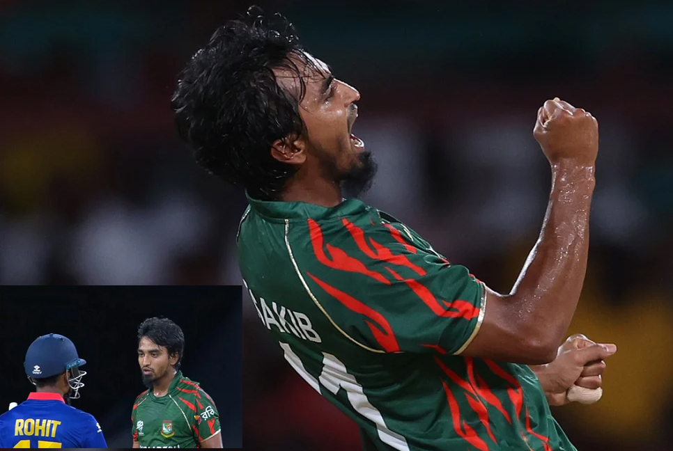 নেপালের রোহিতের সঙ্গে কী হয়েছিল তানজিম সাকিবের?
