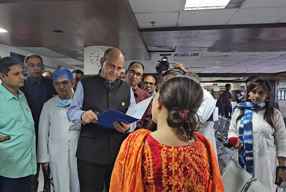 আমার কাছে কোয়ান্টিটি নয় বরং কোয়ালিটি চিকিৎসা সেবাই মুখ্য : স্বাস্থ্যমন্ত্রী