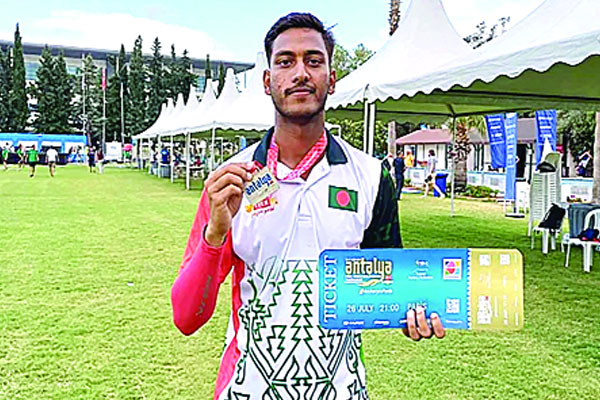 প্যারিস অলিম্পিকে আর্চার সাগর