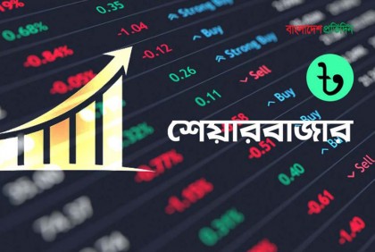 সূচকের বড় উত্থানে চলছে পুঁজিবাজারে লেনদেন