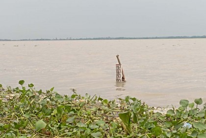 সিরাজগঞ্জে বাড়ছে যমুনার পানি