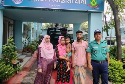 ফেসবুকে ওসির পোস্টে পরিবারে ফিরেছে রাফি

