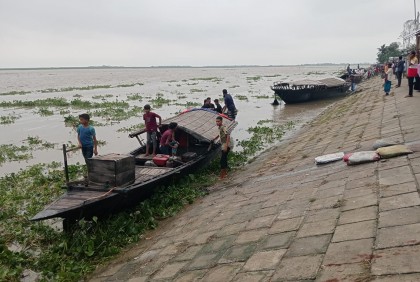 তিস্তা ও ব্রহ্মপুত্রের পানি কমলেও বেড়েছে ঘাঘট-করতোয়ার পানি