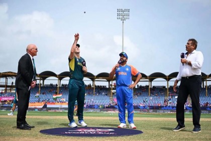 ভারতের বিপক্ষে টস জিতে ফিল্ডিংয়ে অস্ট্রেলিয়া

