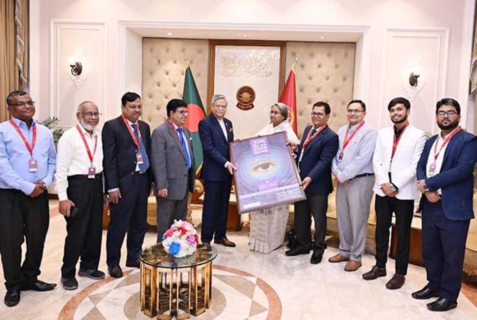 বঙ্গভবনে রাষ্ট্রপতির সঙ্গে সন্ধানী প্রতিনিধিদলের সৌজন্য সাক্ষাৎ