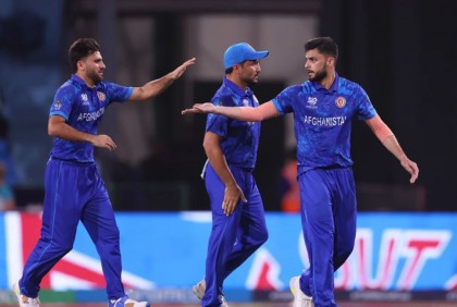 টাইগারদের হারিয়ে প্রথমবার বিশ্বকাপের সেমিফাইনালে আফগানিস্তান