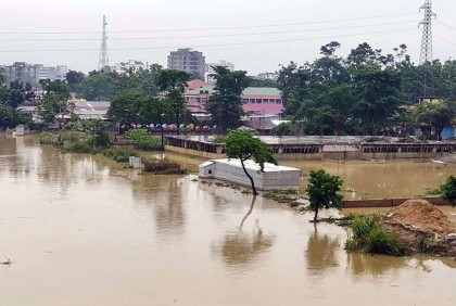 সিলেটে বন্যা পরিস্থিতির উন্নতি