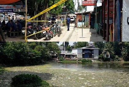 গ্যাস বাবুর ফেলে দেওয়া ফোন উদ্ধারে অভিযান