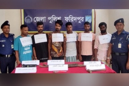 দিনে শ্রমিক রাতে ডাকাত চক্রের ৬ সদস্য গ্রেফতার