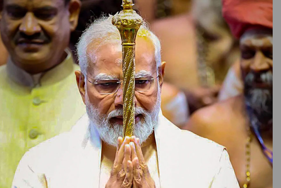 ভারতের সংসদ থেকে ঐতিহাসিক সেঙ্গোল সরানোর দাবিতে চিঠি