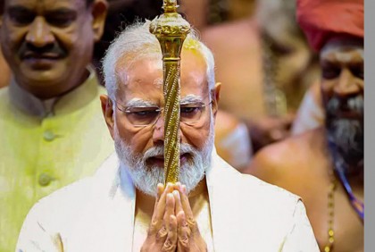 ভারতের সংসদ থেকে ঐতিহাসিক সেঙ্গোল সরানোর দাবিতে চিঠি