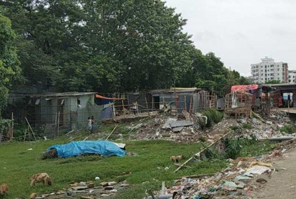 সাদিক অ্যাগ্রোর উদ্ধার করা অংশে খাল খনন শুরু

