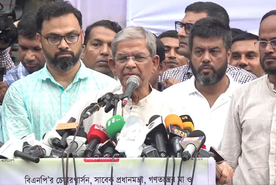 সরকারের জন্য ভয়াবহ পরিণতি অপেক্ষা করছে : মির্জা ফখরুল

