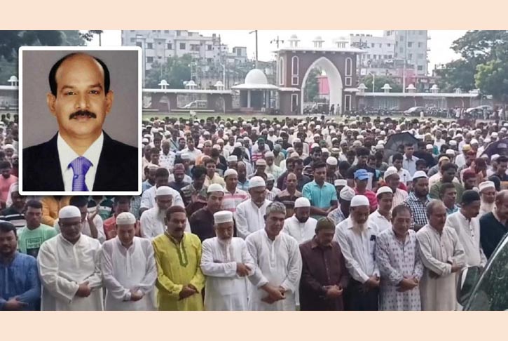 সাবেক এমপি নাদিম মোস্তফার দাফন সম্পন্ন