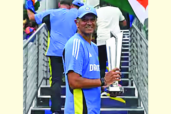 আস্থার প্রতিদান দিলেন কোচ দ্রাবিড়