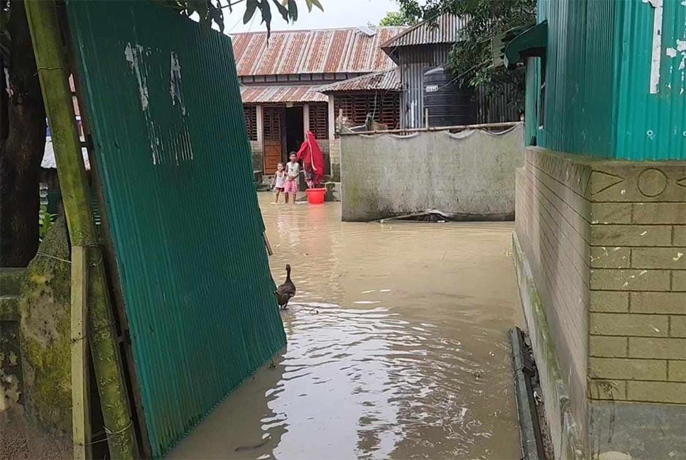 কলমাকান্দায় উব্দাখালী নদীর পানি ৫৭ সেন্টিমিটার বিপৎসীমার ওপরে 