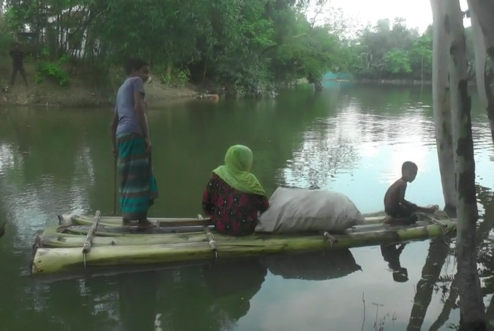 কুড়িগ্রামের কিছু এলাকায় ফের বন্যা পরিস্থিতি 