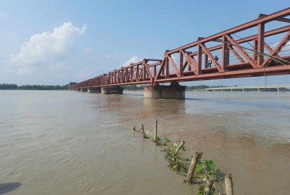 তিস্তার কাউনিয়া পয়েন্টে পানির বিপৎসীমা পরিবর্তন হলো