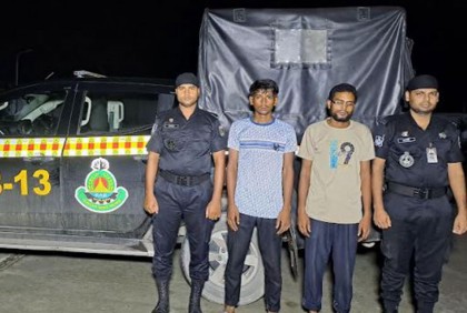 লালমনিরহাটে দুই মাদক কারবারি গ্রেফতার