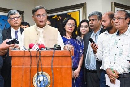 দুর্নীতি নিয়ে বিএনপির বক্তৃতাই বড় কৌতুক : পররাষ্ট্রমন্ত্রী