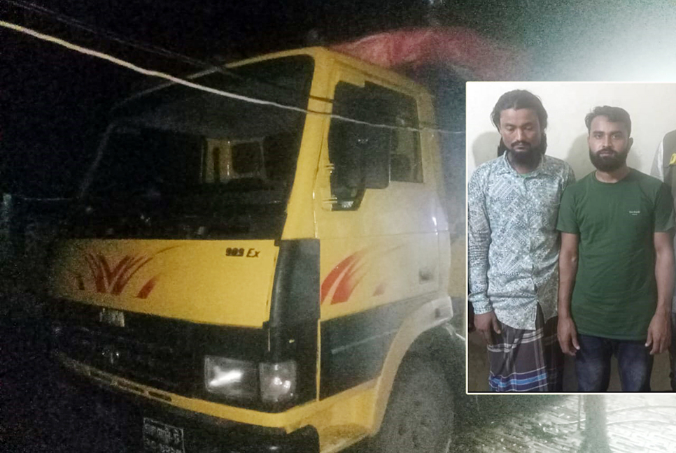 সিলেটে ফের ট্রাকভর্তি ভারতীয় চিনির চালান আটক


