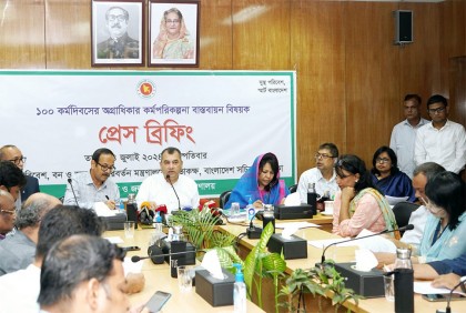 ১০০ কর্মদিবসের কর্মপরিকল্পনার ৭৮ শতাংশ বাস্তবায়িত : পরিবেশমন্ত্রী