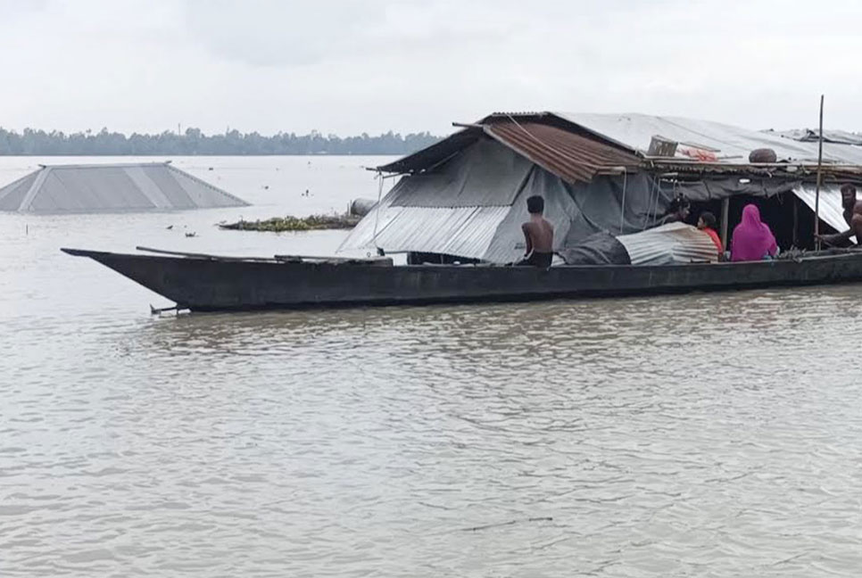 কুড়িগ্রামে বন্যা পরিস্থিতির আরও অবনতি, ৪১ ইউনিয়ন প্লাবিত