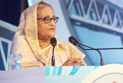 ‌‘অনেক ঝড়ঝাপটা পার করে পদ্মা সেতু নির্মাণ করতে হয়েছে’

