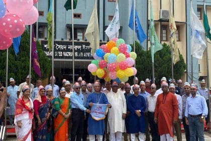 বর্ণাঢ্য আয়োজন রাবির ৭১তম প্রতিষ্ঠাবার্ষিকী উদযাপন