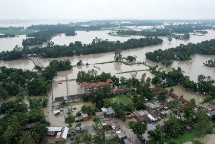 জামালপুরের সার্বিক বন্যা পরিস্থিতি অপরিবর্তিত