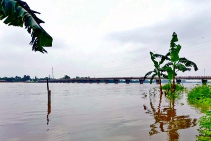 দিনাজপুরে বিপৎসীমার উপরে করতোয়ার পানি, নিম্নাঞ্চল প্লাবিত