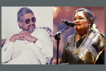 স্বামীহারা গায়িকা উষা উত্থুপ 

