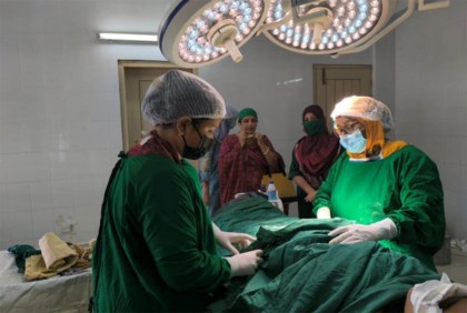 প্রতিষ্ঠার ৬ বছর পর আশুগঞ্জ স্বাস্থ্য কমপ্লেক্সে সিজারে সন্তান জন্ম