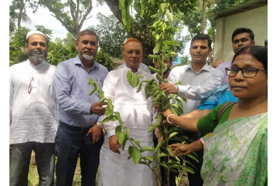 বোয়ালমারীতে শিক্ষকদের হাতে গাছের চারা তুলে দিলেন
ইউএনও