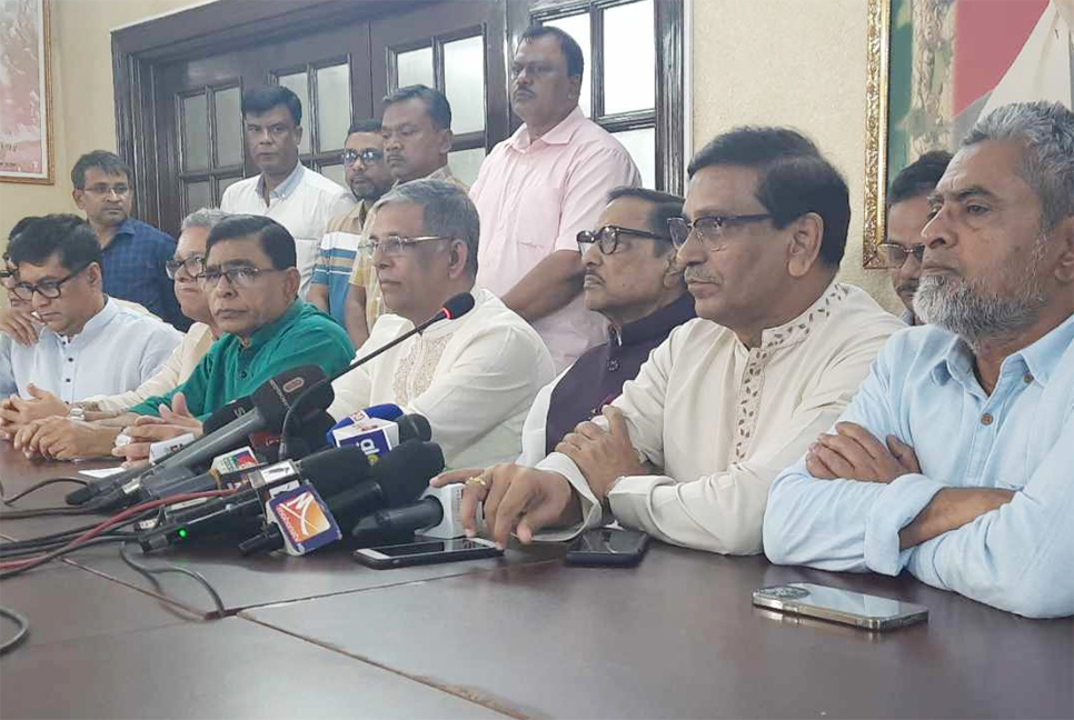শিক্ষার্থীদের ফাঁদে ফেলে নতুন আন্দোলনের পাঁয়তারা করছে বিএনপি : ওবায়দুল কাদের

