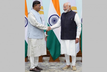 মোদির সাথে বিমসটেক পররাষ্ট্রমন্ত্রীদের সাক্ষাৎ

