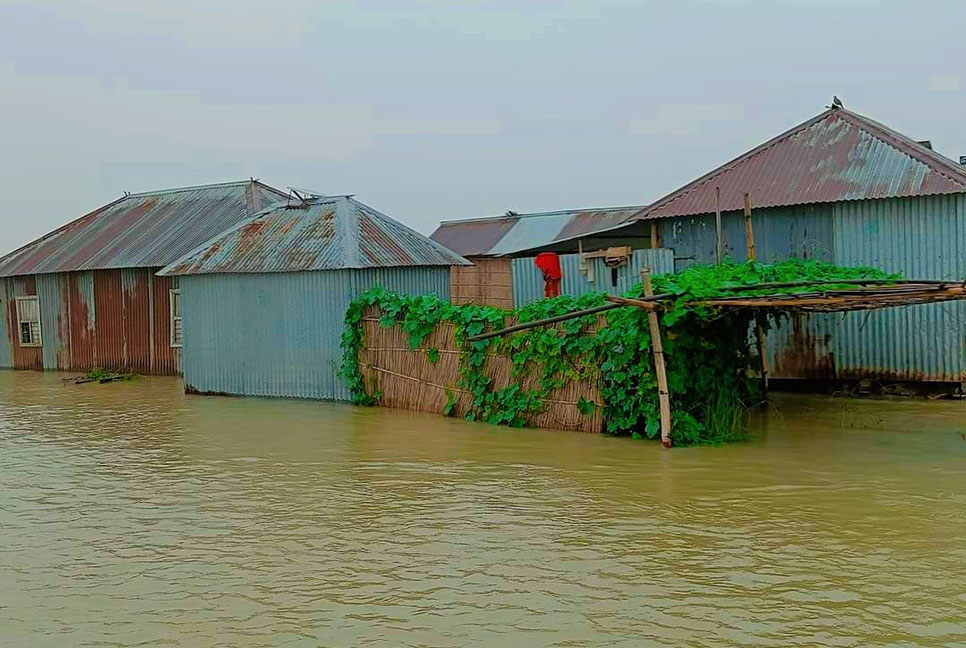 সিরাজগঞ্জে যমুনায় ভাঙন, দুর্ভোগে নদী পাড়ের মানুষ