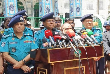 আশুরা ও তাজিয়া মিছিল কেন্দ্রিক জঙ্গি হামলার কোনো আশঙ্কা নেই: ডিএমপি কমিশনার  