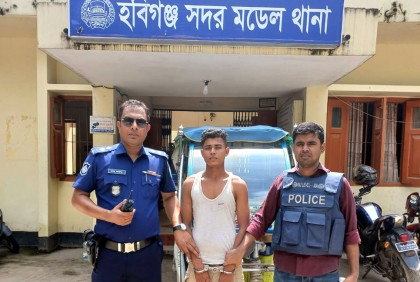 হবিগঞ্জে চুরি যাওয়া টমটম উদ্ধার, আটক ১