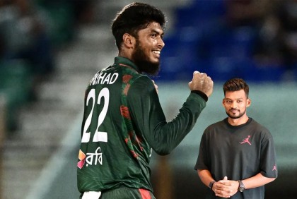 রিশাদকে এখনই টেস্টে দেখছেন না শান্ত
