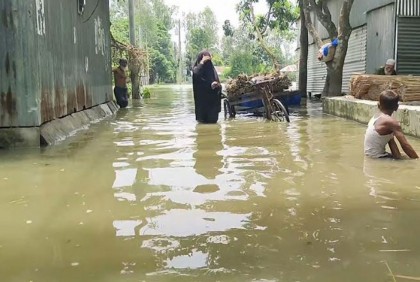 বিপৎসীমার নিচে যমুনার পানি