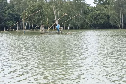 সিরাজগঞ্জে বিপৎসীমার নিচে যমুনা নদীর পানি