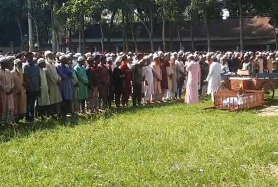 সংঘর্ষে নিহত বেরোবির ছাত্র সাঈদের দাফন সম্পন্ন, জানাজায় মানুষের ঢল