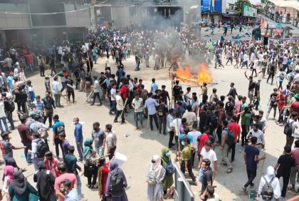 রণক্ষেত্র মিরপুর ১০, ধাওয়া-পাল্টা ধাওয়া