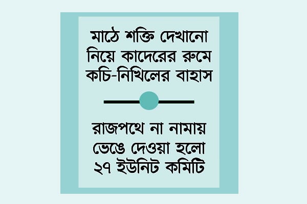 আওয়ামী লীগের সমন্বয় সভা ভুয়া ভুয়া ধ্বনিতে স্থগিত