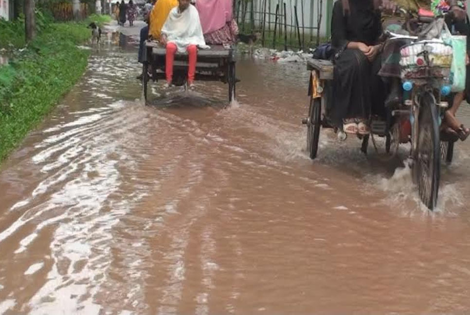 সাতক্ষীরায় কপোতাক্ষের বেড়িবাঁধে ফাটল, উপকূলজুড়ে আতঙ্ক