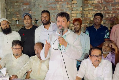 মাদারীপুরে হিন্দু সম্প্রদায়ের সাথে বিএনপি-জামায়াতের সভা 