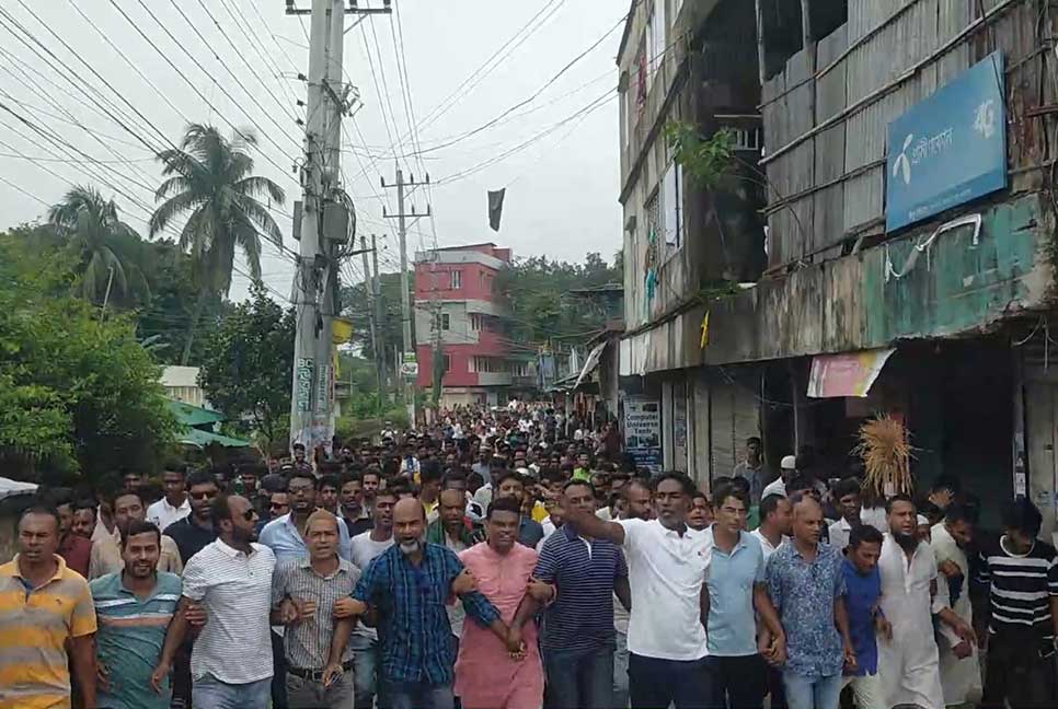 নেত্রকোনায় সাম্প্রদায়িক নিরাপত্তা নিশ্চিতে যুবদলের সমাবেশ